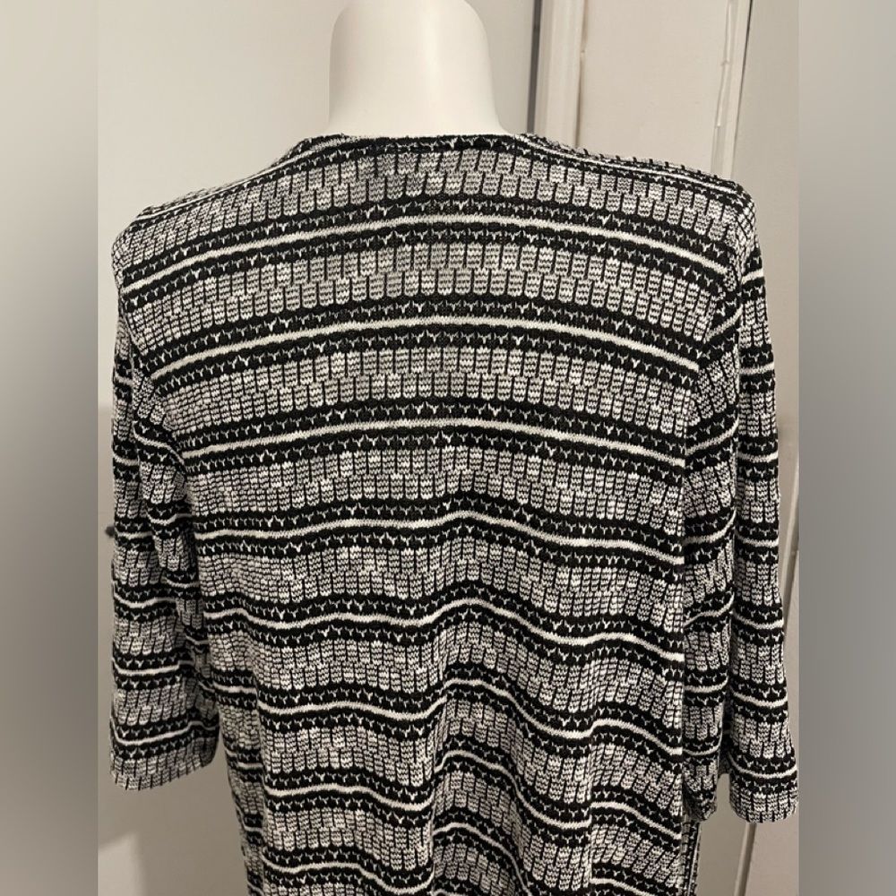 New Catherine’s Plus Size Open Front Stitch Casca… - image 4